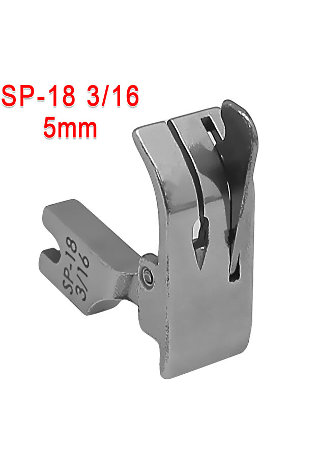 4 SP-18 دليل الحافة اليسرى / اليمنى للضغط على القدمين للوصول إلى ماكينة الخياطة الصناعية ذات الإبرة الواحدة للسيارة المسطحة.