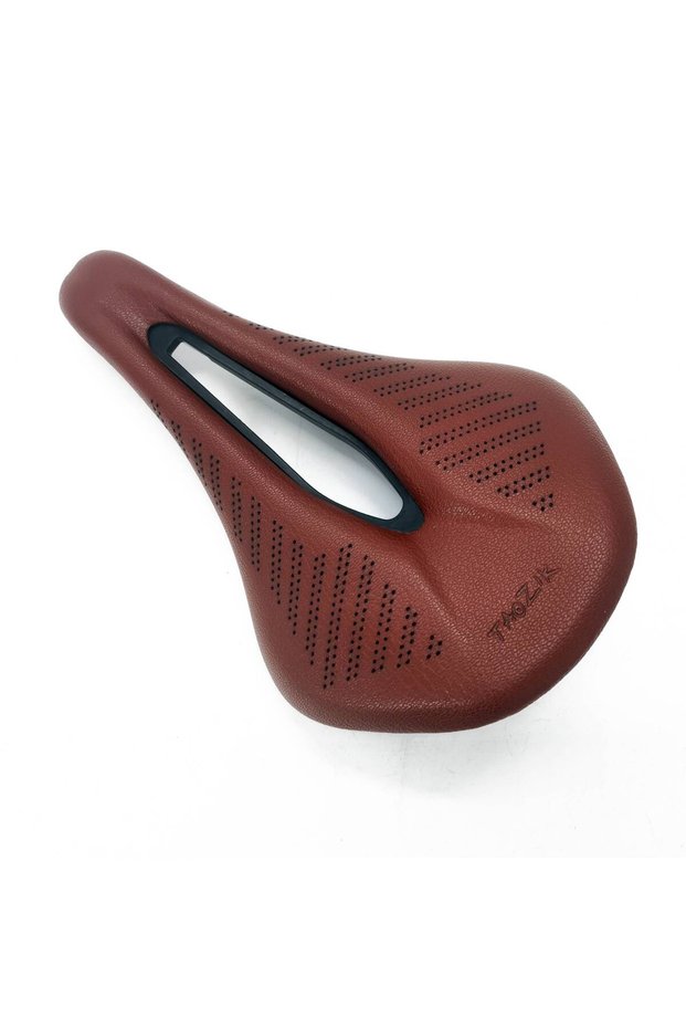 Brown 280g New Bicycle Seat MTB Road Bike Saddles PU Retro Brown Ultralight Breathable Comfortable S
