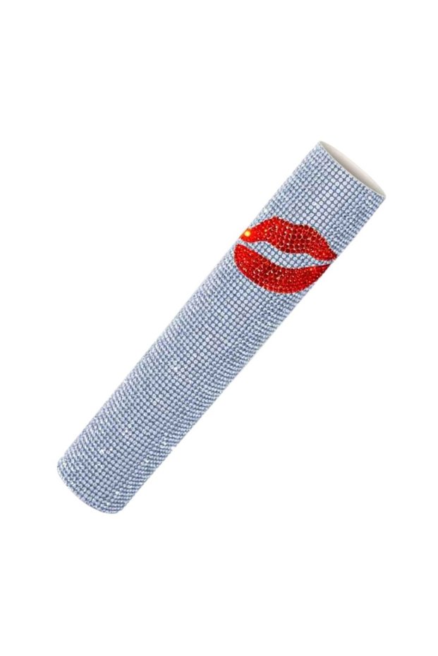 Red lips Glitter Gradient Microphone Cover Replacements Purple Gold Pink Shades for Disco Stage Part