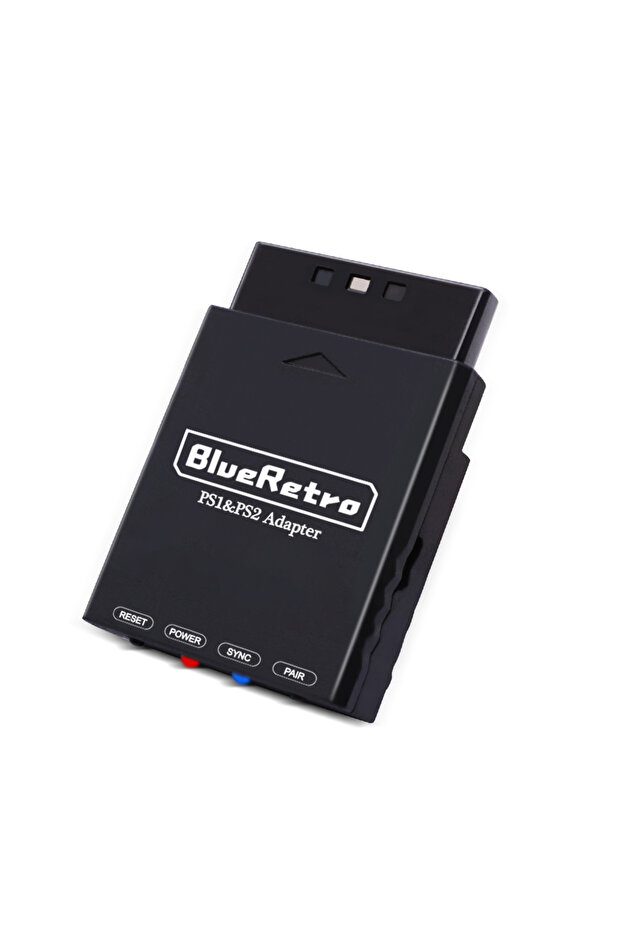 محول وحدات تحكم الألعاب اللاسلكية RetroScaler BlueRetro باللون الأسود لـ PSX وPS1 وPS2 إلى Ipega 9076 وPS4 وPS5