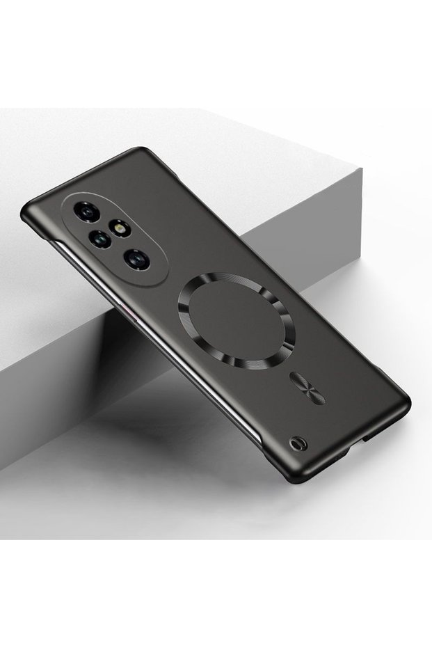 Honor 90 Black Metal Painting Frameless Case For Huawei Honor 300 200 100 90 70 50 Pro Magic 6 7 Lit