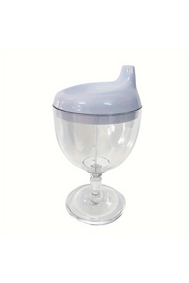 PURPLE 1pc Fun Party Cup for Kids,Cheerful Baby Wine Sippy Cup,Juice Milk Water Training Cup,Plastic