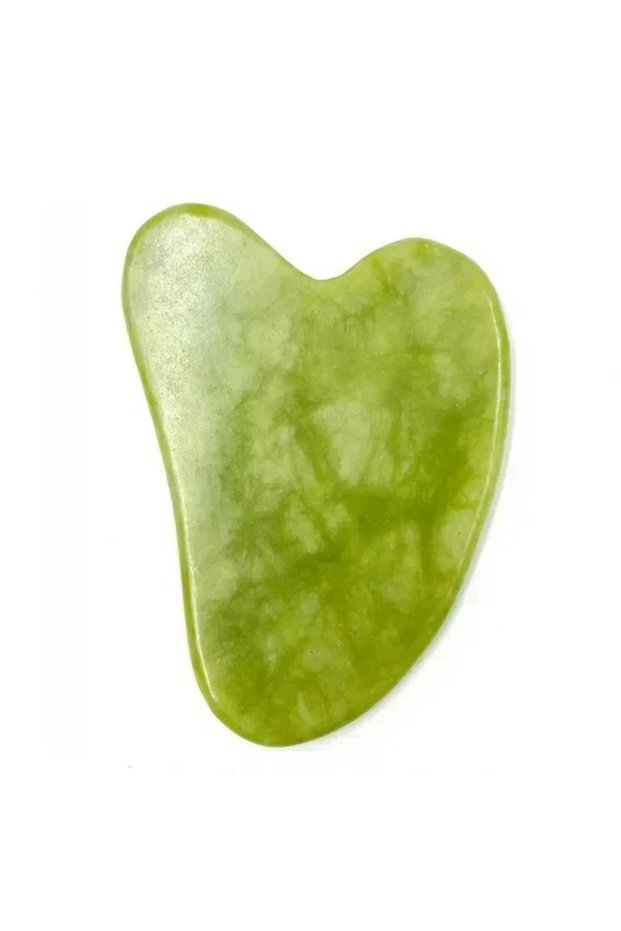 Love Natural Jade Roller Face Gua Sha, Natural Stone, Body Neck Massager, Acupoint, Eye Care Spa Mas