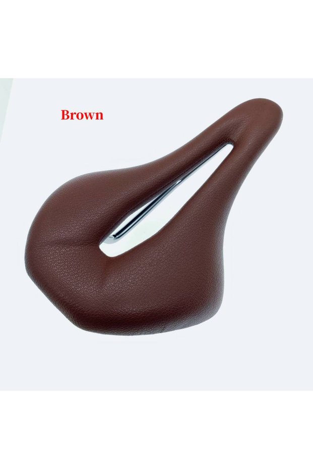 P15 Brown 250g New Bicycle Seat MTB Road Bike Saddles PU Retro Brown Ultralight Breathable Comfortab