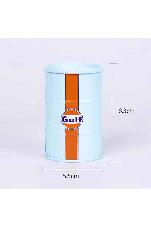 G Iron Mini Oil Drum Model Chemistry Oil Drum Model Car Model Desktop Decoration Storage Box War Gam