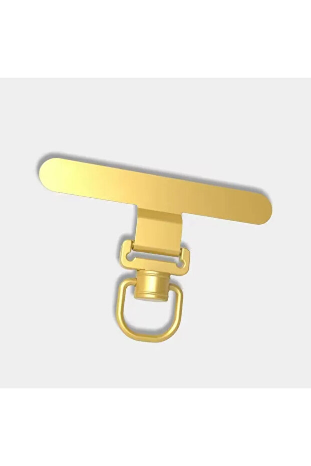 A-Metal Gold Other 360 Rotating Phone Lanyard Clip Metal Stainless Steel Tether Tab Gasket Universal