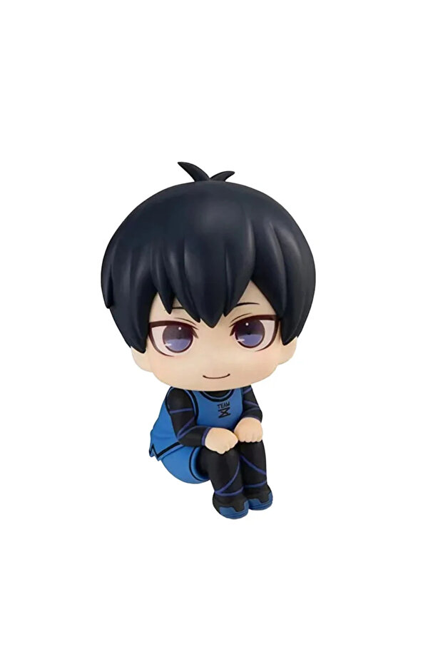 Bandai 1pcs 01 Isagi Yoichi Doll Blue Lock Action Figures toy Q Version Chigiri Hyoma Bachira Meguru
