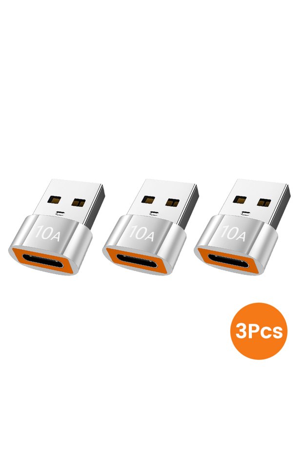 3PCS USB to Type-c G USB 3.0 10A USB A To USB C OTG Adapter Type C to USB Converter USB 3.0 Adapter
