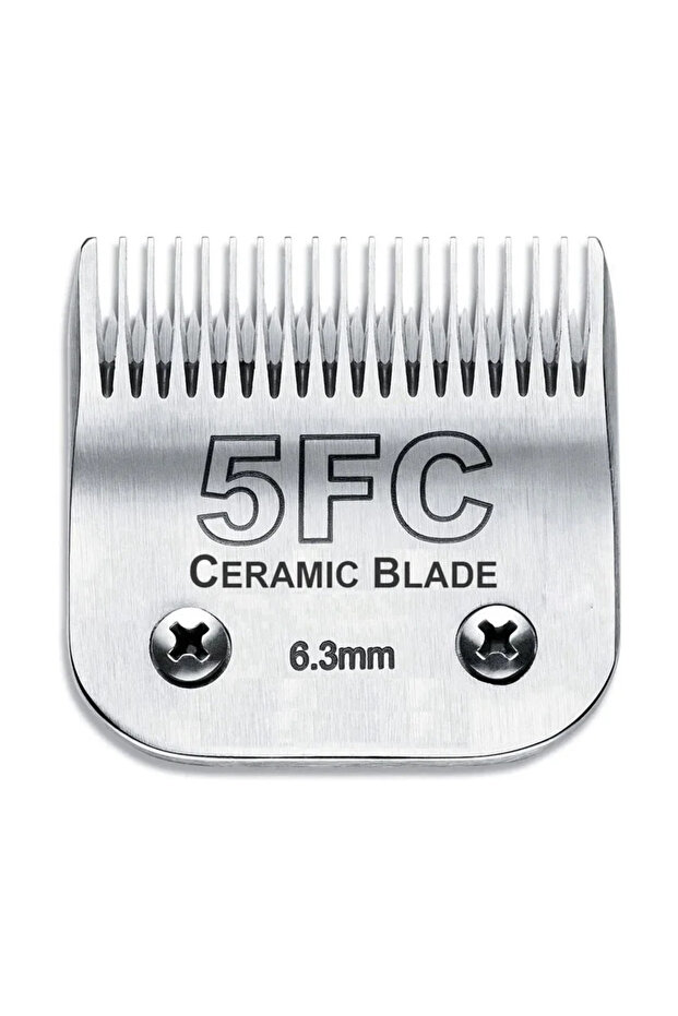 size 5FC Pet Dog Cat Detachable Ceramic Blade Compatible with Andis,Oster A5 & 76,Wahl KM 10 Series