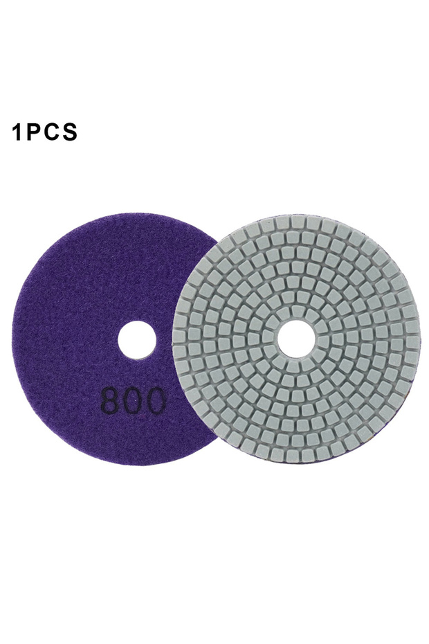800grit 4"Diamond Polishing Pad 30-10000 Grit Wet/Dry Granite Concrete Marble Glass Stone Sanding Fo