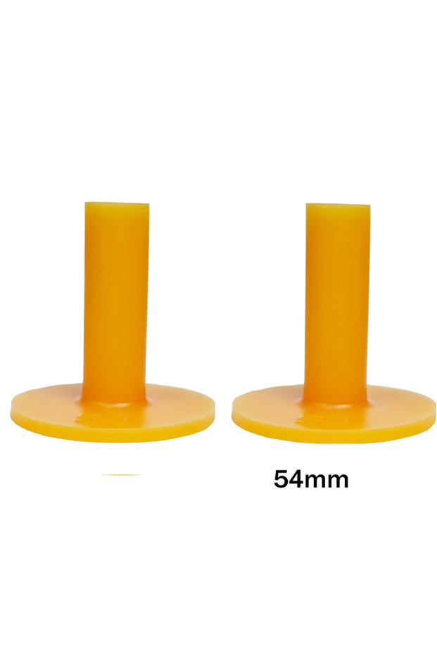 54mm 2pcs Rubber Golf Tees Training Practice Home Driving Ranges Mats Practice 42mm 54mm 60mm 65mm 7