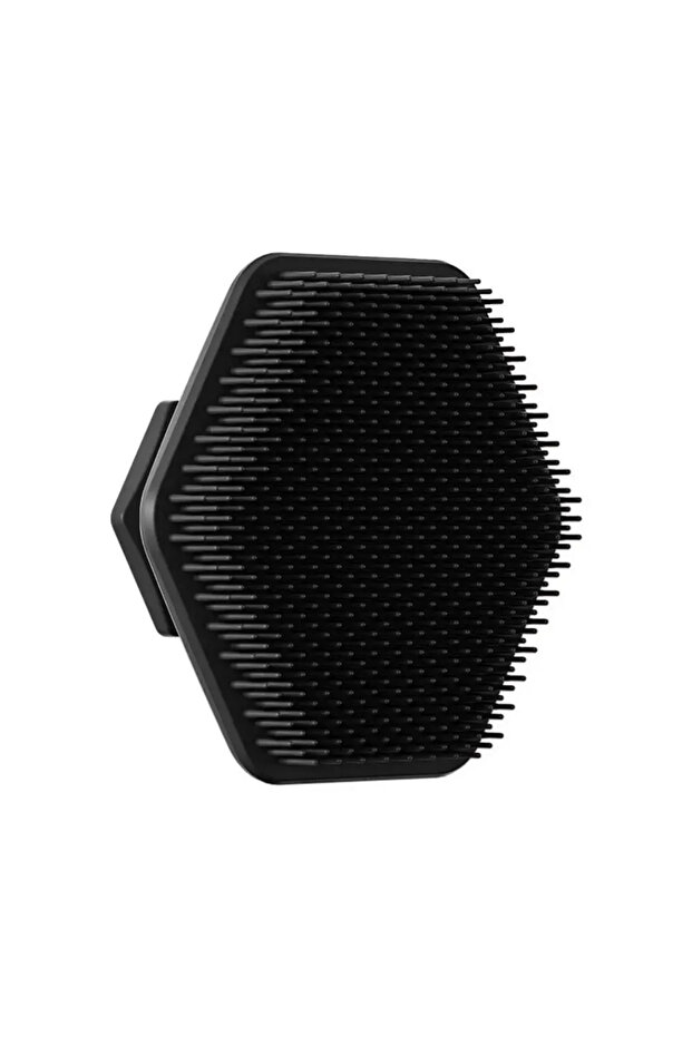 black Alwafore Facial Cleaning Brush Scrubber Silicone Miniature Face Deep Clean Shave Massage Face