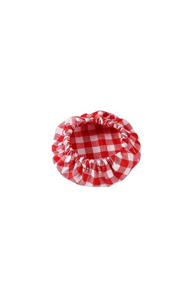 Red Sourdough Starter Jar Covers Fit Jars Mouth from 8-10cm Elastic Cloth Fermentation Jar Lid Reusa
