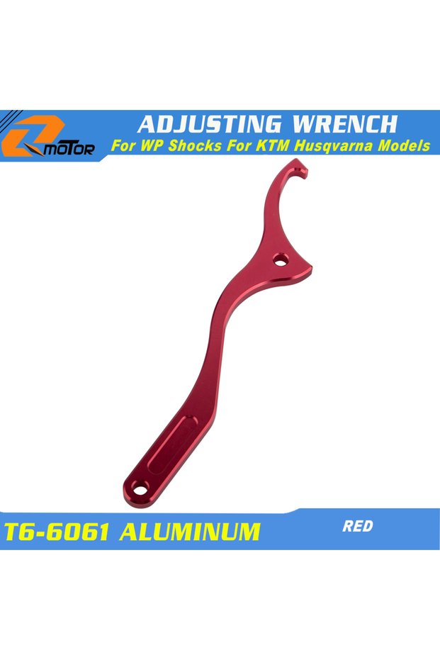 Red CNC Rear Damping Shock Absorber Spanner Wrench Tool For For KTM SX SXF XC XCF EXC For Husqvarna