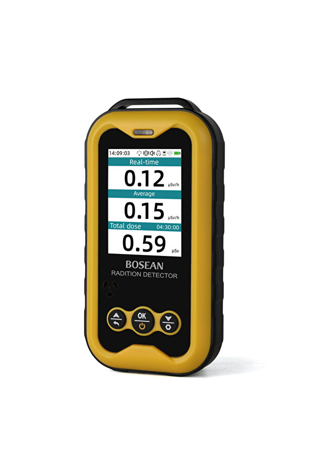 FS5000 Geiger Counter Nuclear Radiation Detector X-ray R Hard β Ray Detector Handheld LCD Radioactiv