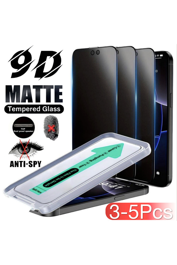iPhone17 5Pcs 3-5 piece Set Of iPhone 17 16e 16 15 14 13 12 11 Pro Max XS XR Matte Screen Protector