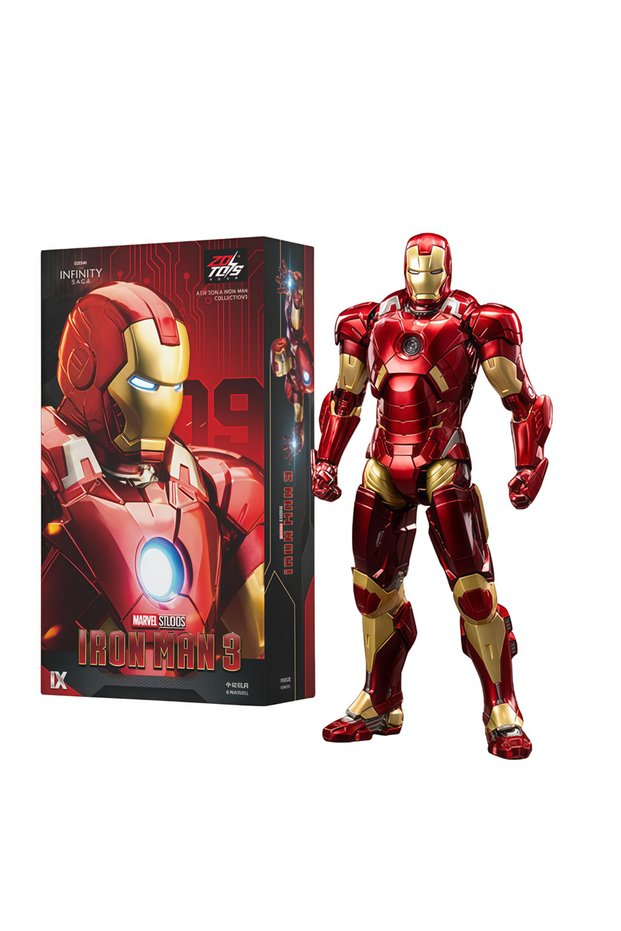 MK9 Original ZD Toys Iron Man Tony Stark MK9 MK14 MK12 MK27 MK15 MK35 MK22 MK40 Hammerhead Action Fi