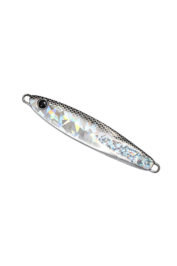 44g Silver JIGGING PRO Leppa Jig 22g 33g 44g 55g Slow Pitch Jigging Lure Shore Casting Jig Saltwater