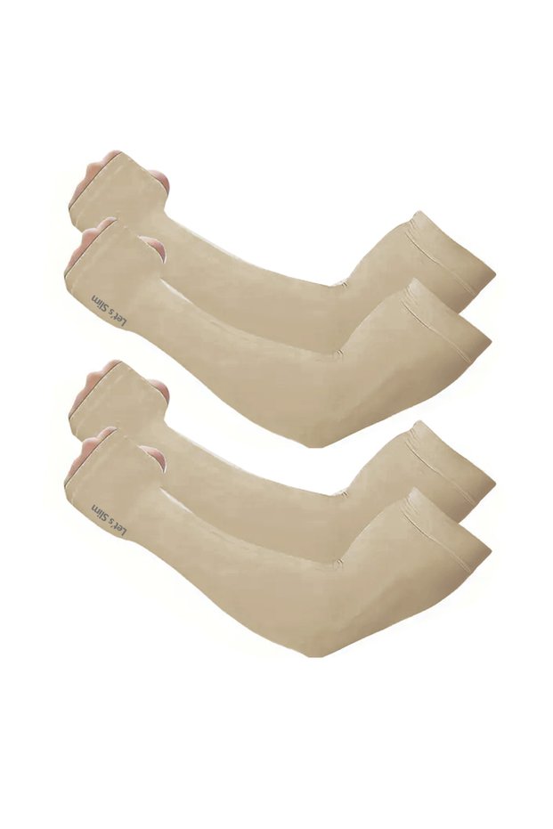 2Pair Skin Thumb 2Pairs Summer UV Protection Ice Sleeves Men Wemen Sports Cycling Driving Sun Protec