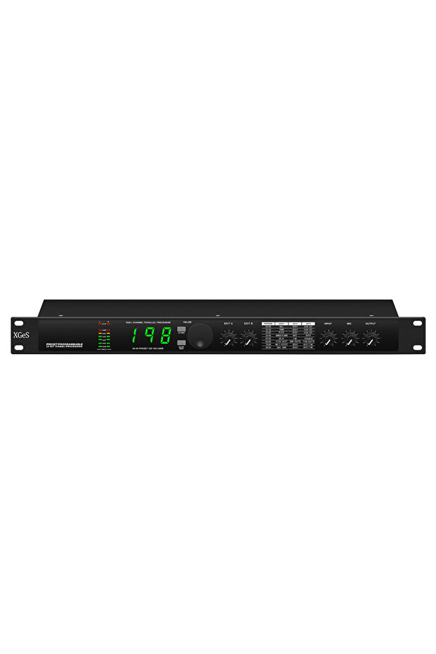 black Echo hybrid digital audio processor multi effects digital reverb 199 preset sound effects lift