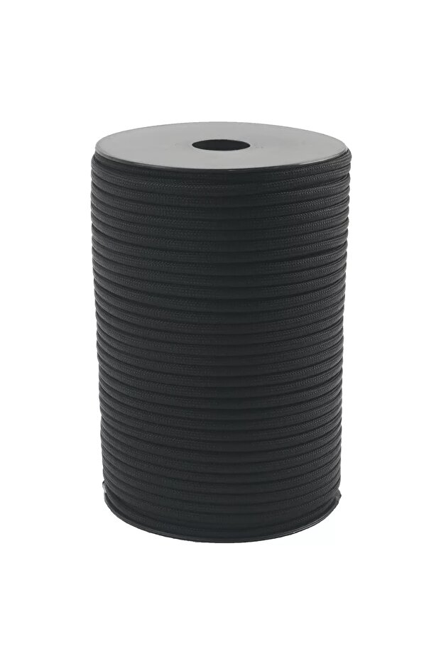 50m black 30/50/100M 4mm Paracord 9 Core 650 Military Standard Parachute Rope Lanyard Outdoor Surviv