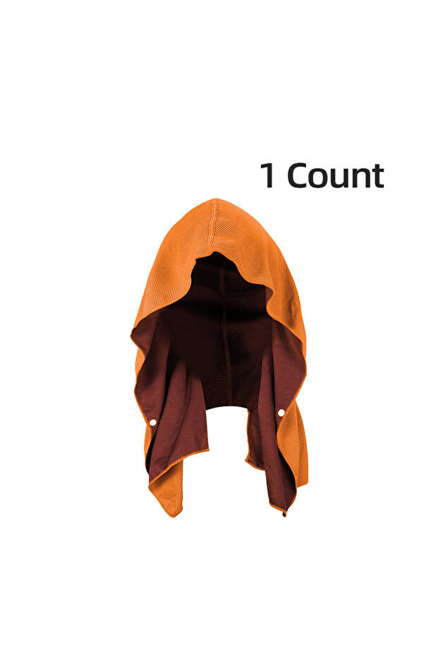 Orange Magic Instant Chilly Towel for Neck Cooling Microfiber Soft Summer Gift for Men Dad Construct