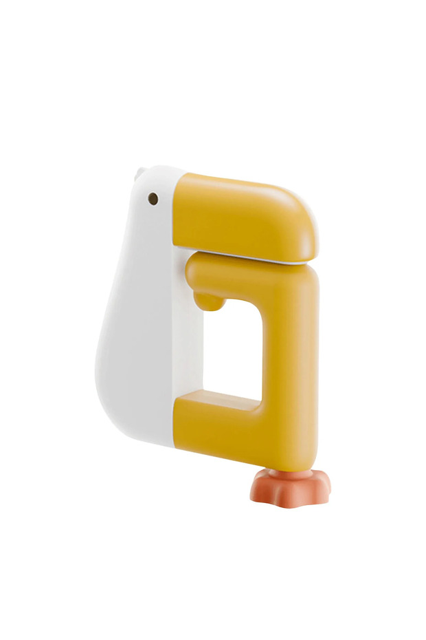 خطاف تعليق محمول أبيض اللون من Thinking Duck، طراز C4056C، يُستخدم كديكور للطاولة أو محفظة أو حقيبة، يُستخدم كحامل جداري.