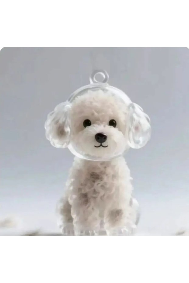1 pc Dog1 Pet Hair Memorial Resin Storage Capsule Creative Cat/Dog Hair Pendant Unique Keychain Nove