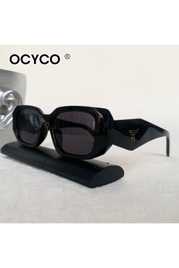 black Classic Unisex Sunglasses Trendy Shades for Men Women Fashion Brand Designer Eyewear Driving G