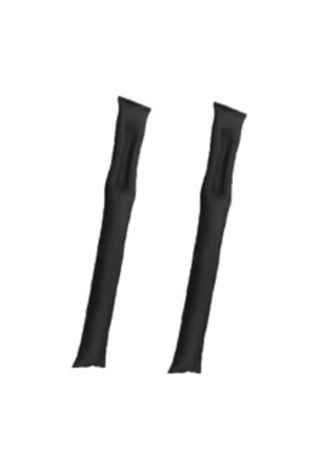 1Pair(2pcs) Travel Car Seat Gap Filler Soft Car Styling Padding Leather Leak Pad Plug Spacer Car Acc