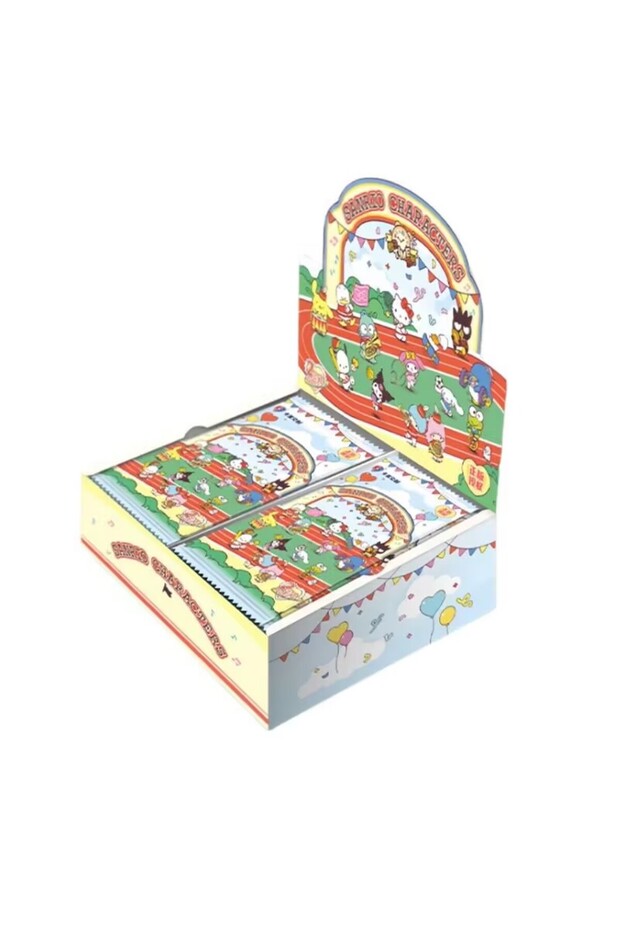 1Box(90Cards) KABAO Original Box Anime Sanrio Kuromi Hello Kitty Shining Card Cartoon My Melody Coll