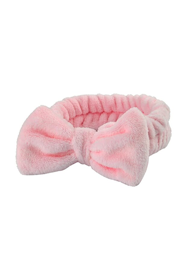 Coral Fleece Style 20 Bow Headband Wristband Set Towel Elastic Soft Washing Face Shower Make Up Yoga