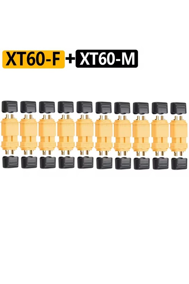 10Pair-XT60H 1-40PCS Male & Female Connector XT60 XT90 Plugs Wire Cable Connectors Adapter with Shea
