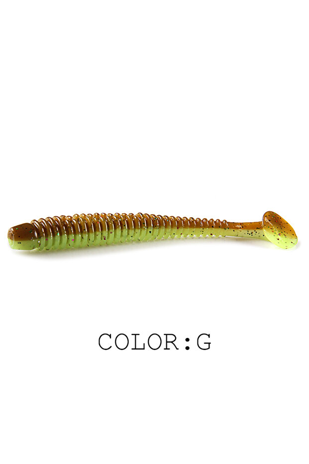 63mm 20pcs G 2023 Supercontinent Impact Ring Shad Fishing Lure Soft 20pcs 10pcs 6pcs Plastics Baits