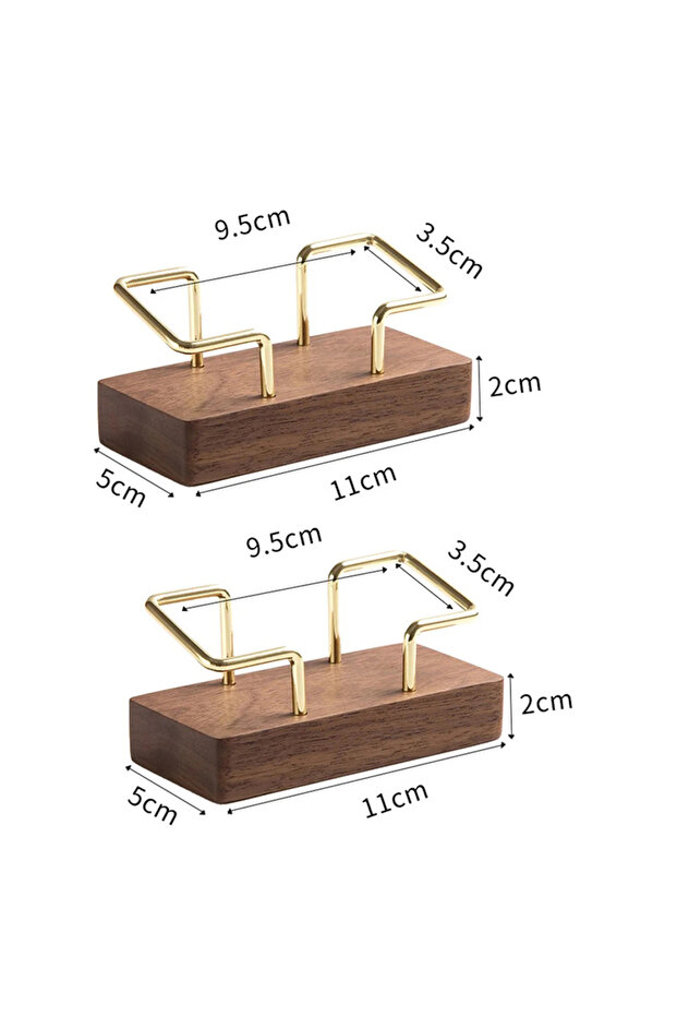 C Business Card Holder Organizer Office Desk Display Stand Memo Counter Accessories Tabletop Shelf H
