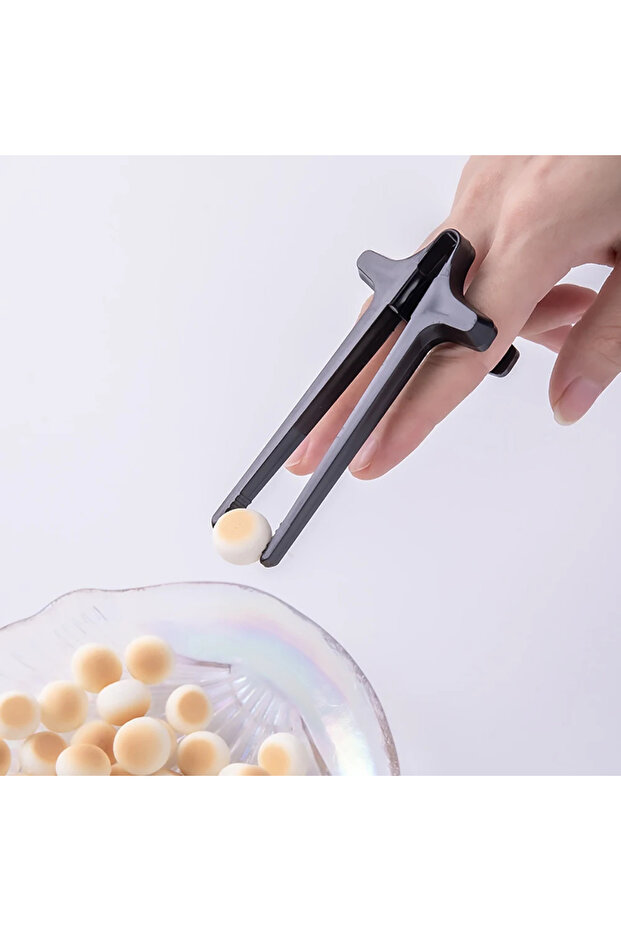 black 1pc Finger Chopsticks Game Player Snack Chopstick Holder Plastic Game Finger Cover Game Contro