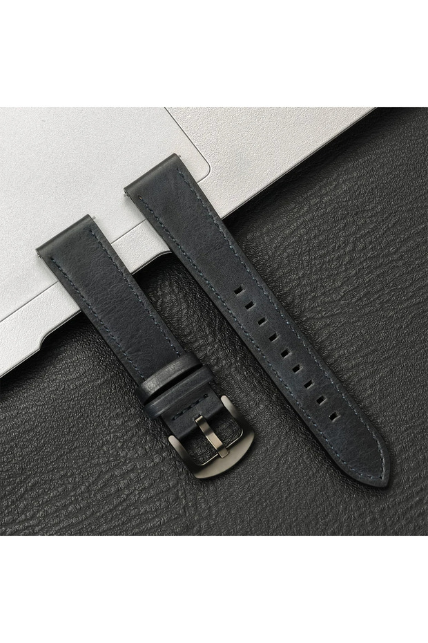 22mm MUB 20mm 22mm Leather Strap for Watch7 6 5 4 40/44mm 6/4 Classic Replacement Bracelet ...