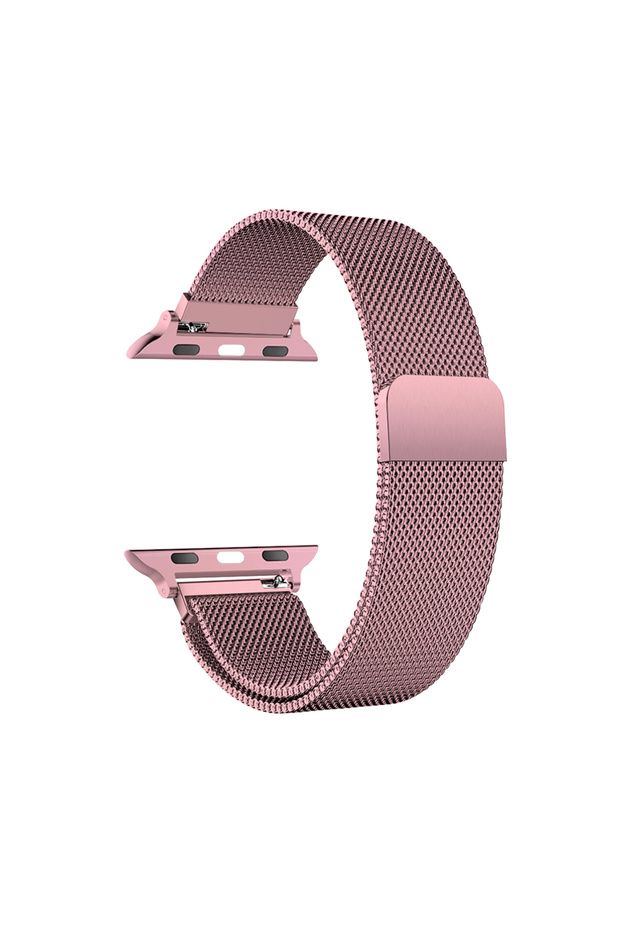 38 40 41 S10 42mm Rose pink Milanese Strap For Apple Watch Ultra 2 49 46mm 42mm 44mm 40mm 45mm 41mm