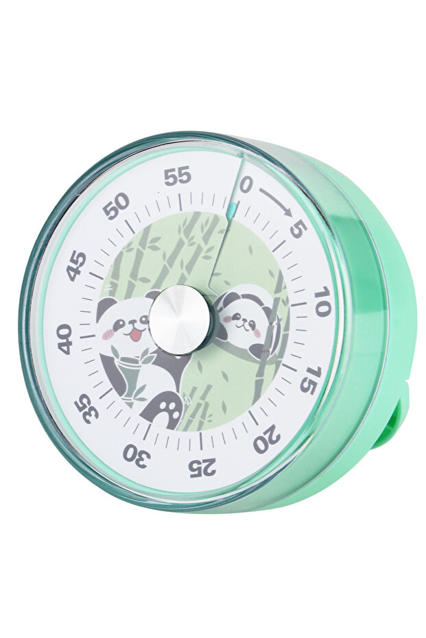 green Visual Timer Mechanical Magnetic Clock Timer Alarm Cooking Timer With Loud Alarm for Students