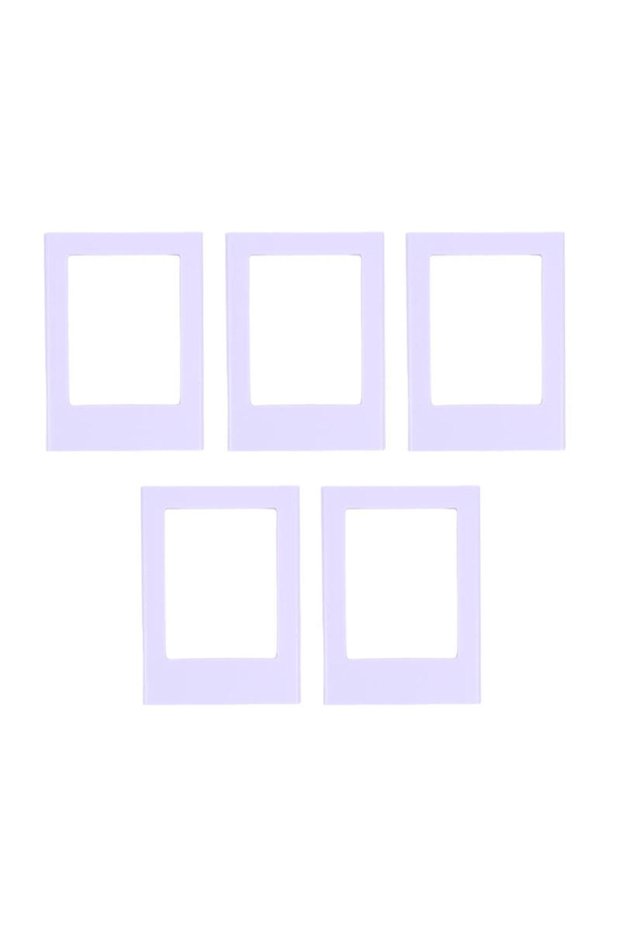 Light purple-5pcs 5/10/20 PCS 3-Inch Magnetic Photo Frames for Fuji Instax Mini 99/SE/40/EVO/Link 2