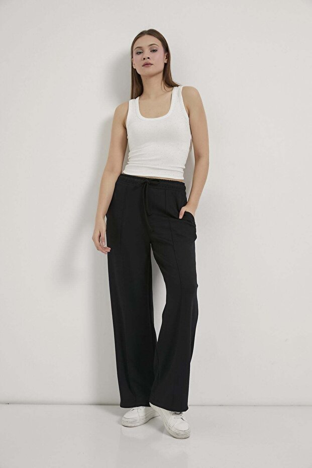Elastic Waist Premium Sweatpants