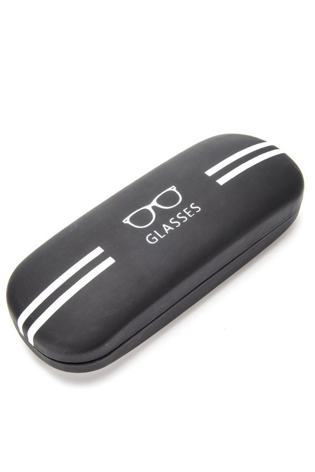 Black 1PC Hard Frame Glasses Case For Men Women Sunglasses Reading Glasses Box Travel Carry Cover Ba