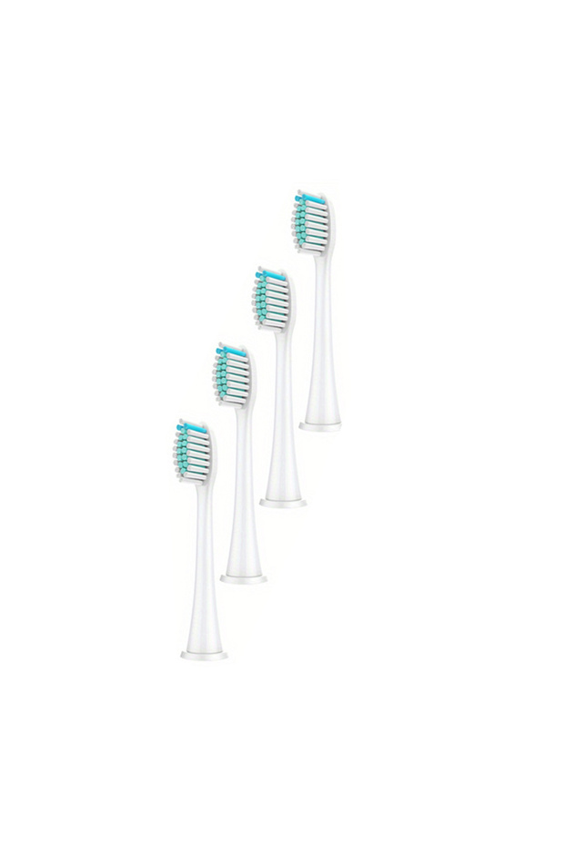 رؤوس فرشاة بديلة بيضاء 4 قطع 4/8، مناسبة لسلسلة onicare DiamondClean HX3/HX6/HX9 الكهربائية