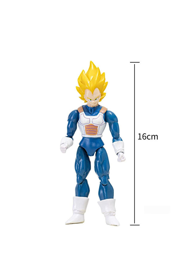 NO BOX H Hot-blooded Super Anime Action Figures Set - Son Goku Son Gohan Vegeta Frieza - Coll