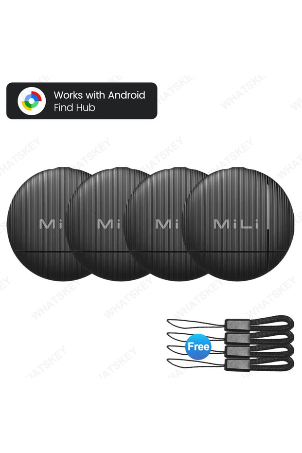 Black-4PCS New MiLi Litag Go Smart Tracker Suitable For Android System Wallet Key Finder And Locator