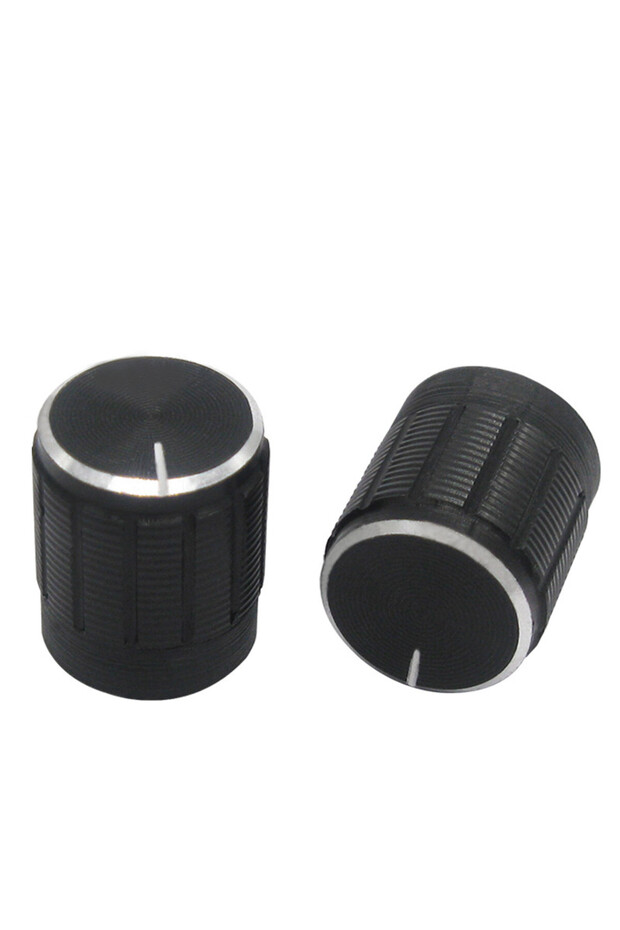 2pcs Black Plum handle 2/5/10PCS/Lot 20 Position 360 Degree Rotary Encoder EC11 Push Button 5Pin Han