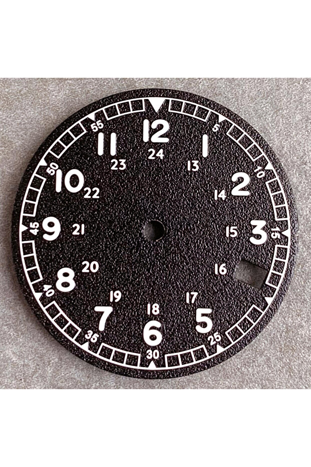 black dial-1-3.8H NH35A Watch Replacements Watch Dial Pliot Watch Face for NH35 NH36 Automatic Men W