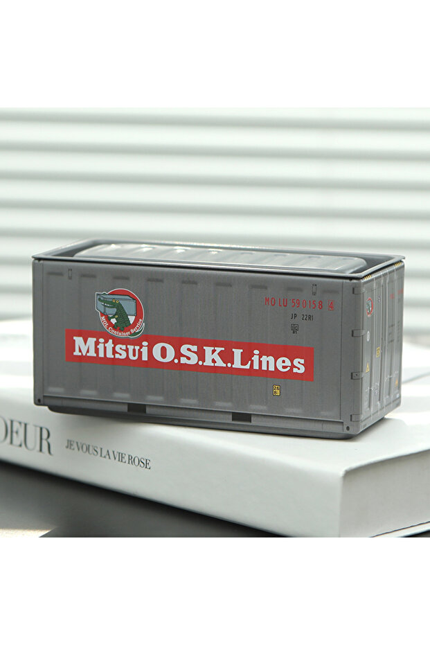 11.5x5x5.4cm TH015 Mini Iron Storage Box Miniature Storage Display Box Desktop Mini Container Model