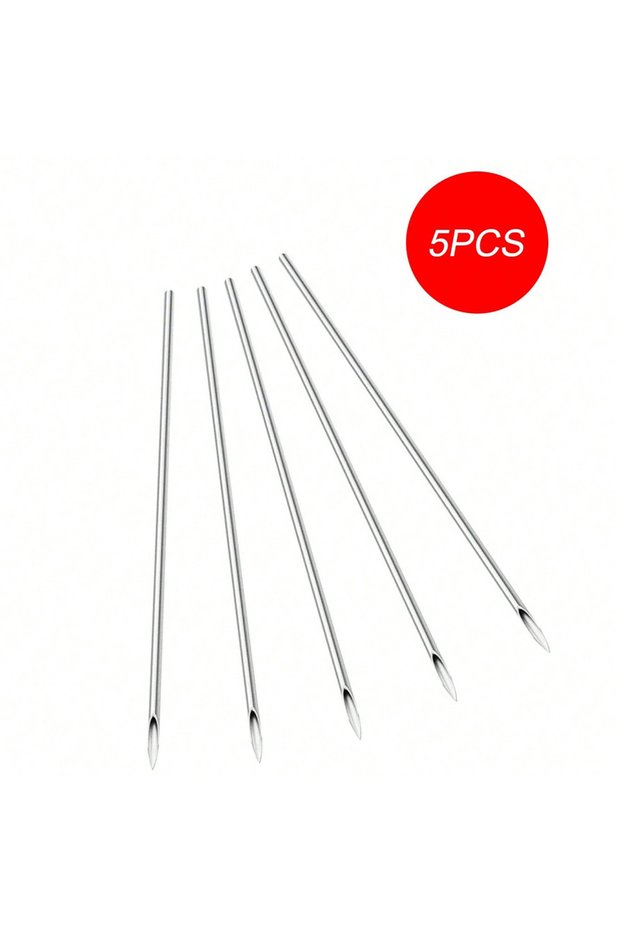 16G 1.2mm-5pcs 12G 14G 16G 18G 20G 5/10/30/50/100pcs Piercing Needles Disposable Body Piercing Needl