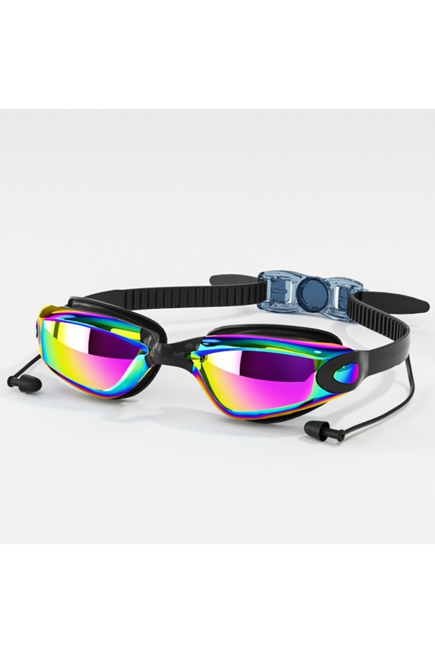 4 Swimming Goggles Creative HD Summer Waterproof Anti Fog Diving Swim Glasses Silicone Adjustable S.